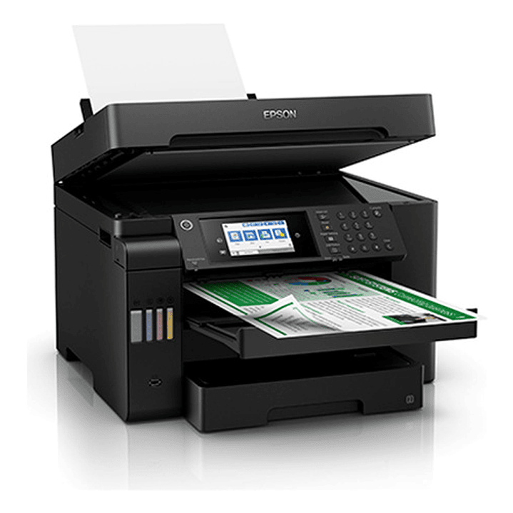 Impresora Multifunción Epson Ecotank L15150 Con Wifi Negro 4