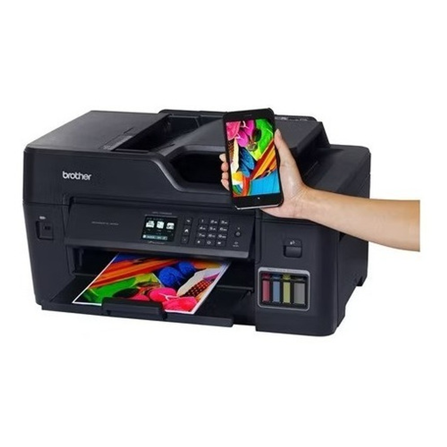 Brother Mfc-t4500dw Impresora Multifuncional Inkbenefit A3 Negro 4