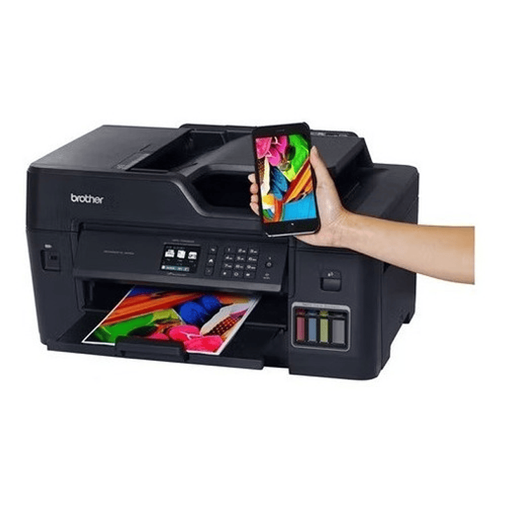 Brother Mfc-t4500dw Impresora Multifuncional Inkbenefit A3 Negro 4
