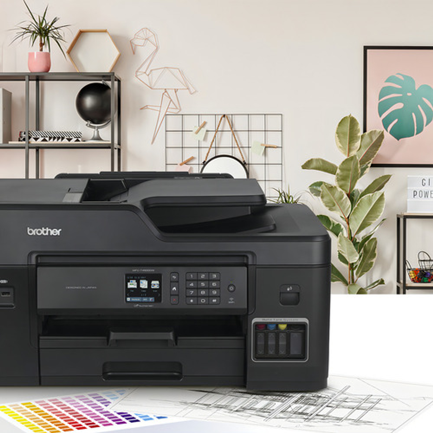 Brother Mfc-t4500dw Impresora Multifuncional Inkbenefit A3 Negro 6