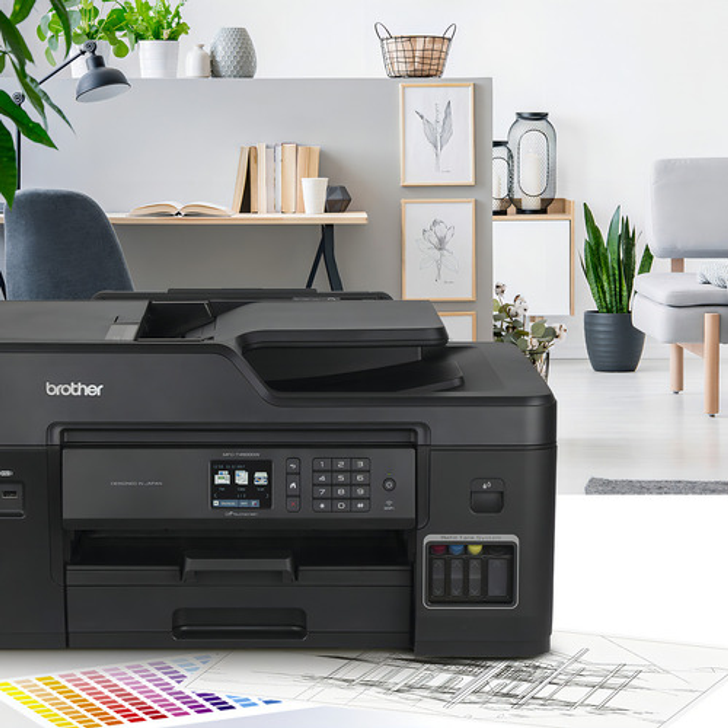 Brother Mfc-t4500dw Impresora Multifuncional Inkbenefit A3 Negro 7