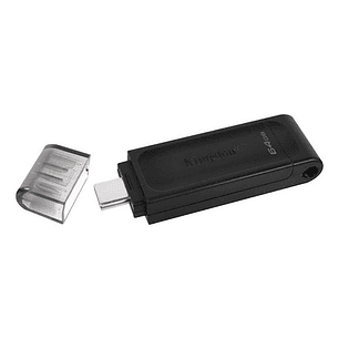 Pendrive Kingston Datatraveler 70 64gb Usb 3.2 Gen 1 Negro