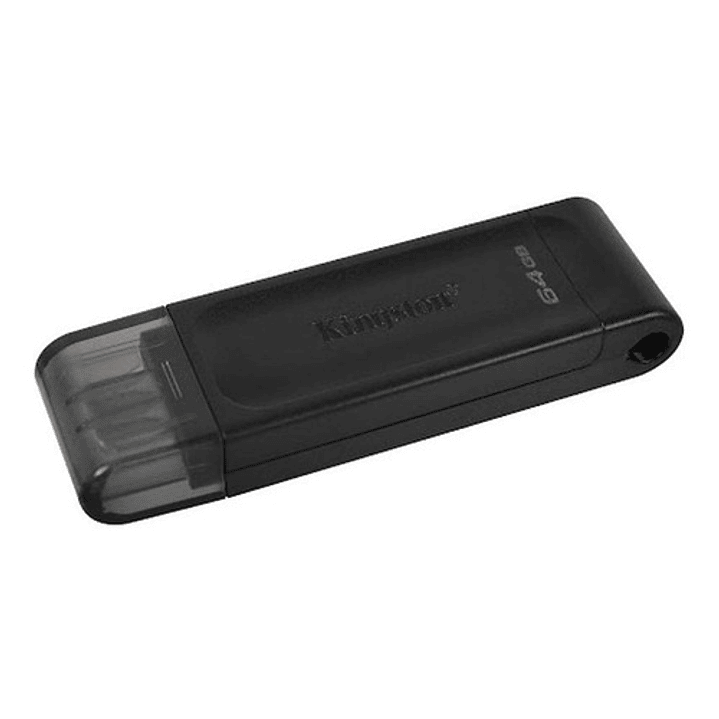 Pendrive Kingston Datatraveler 70 64gb Usb 3.2 Gen 1 Negro 3