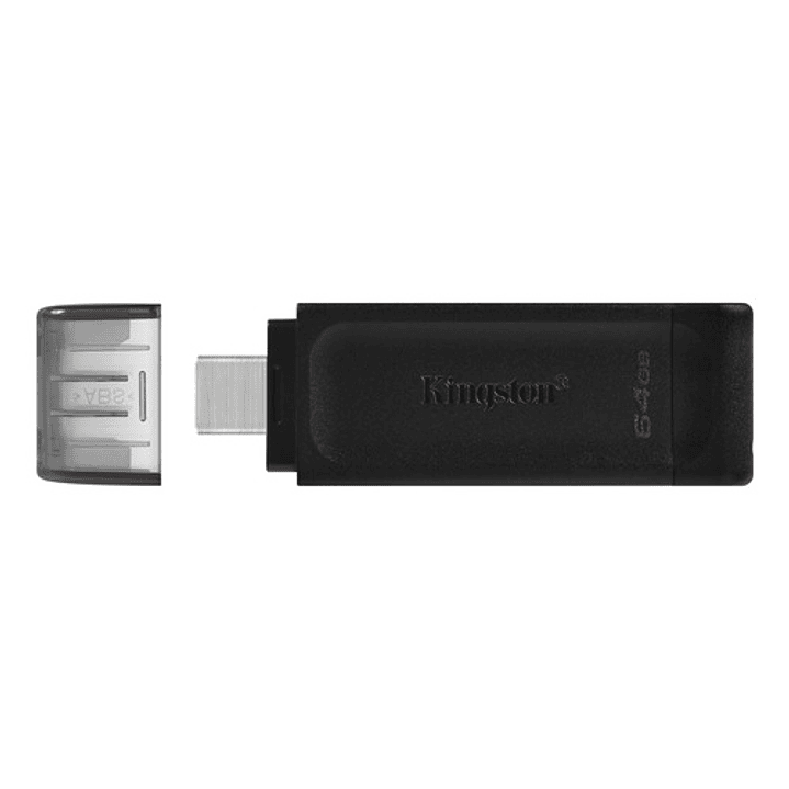 Pendrive Kingston Datatraveler 70 64gb Usb 3.2 Gen 1 Negro 5