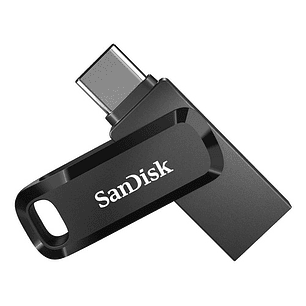 Sandisk Ultra Dual Drive Go 64gb Usb 3.1 Gen 1 Negro Liso