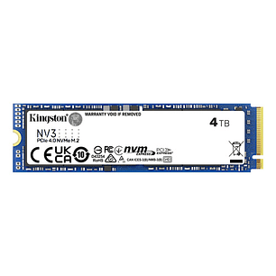 Ssd Kingston Nv3 4tb Pcie 4.0 Nvme M.2 2280 Azul