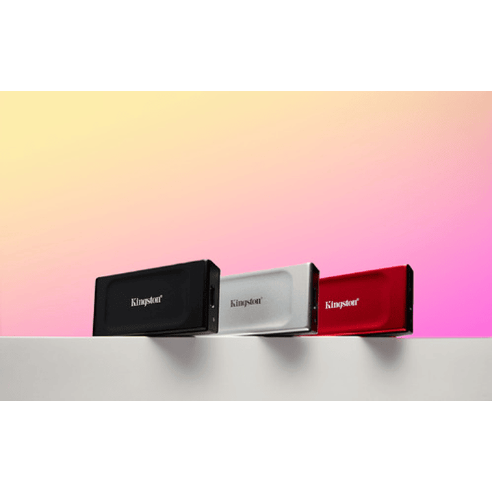 Disco Duro Externo Kingston Xs1000 1tb Ssd Rápido Negro 2