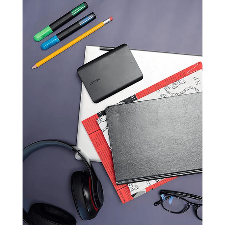 Disco Duro Externo Toshiba Canvio Basics 4tb Usb 3.0 Negro 8
