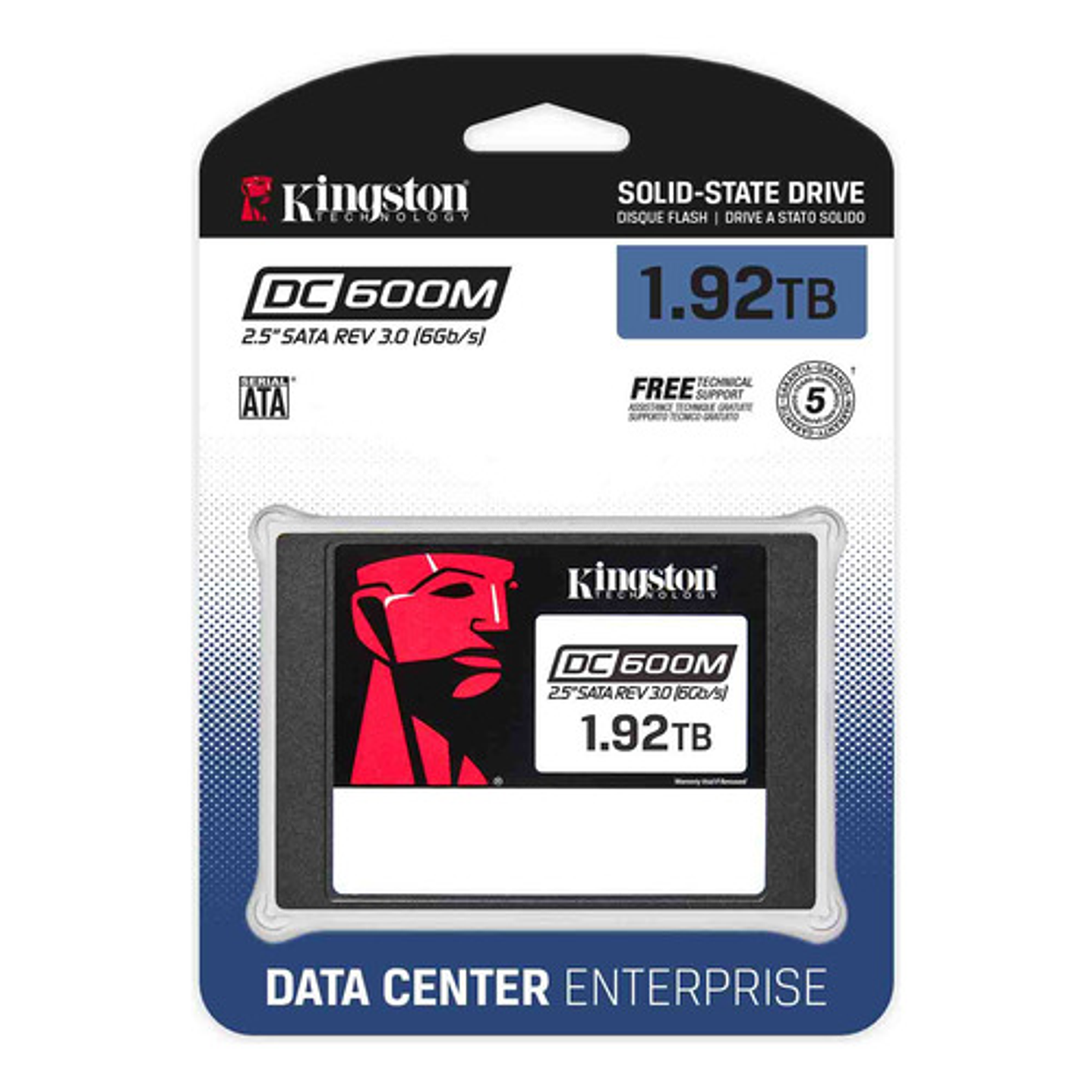 Ssd Interno Kingston Dc600m 1.92tb Alta Capacidad 3