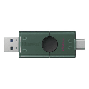 Kingston Datatraveler Duo 256gb Usb-a Y Usb-c 3.2 Gen1 Negro