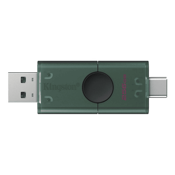 Kingston Datatraveler Duo 256gb Usb-a Y Usb-c 3.2 Gen1 Negro 2