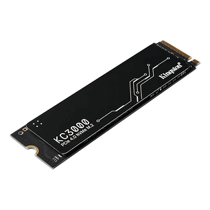 Kingston Ssd M.2 Pcie 4.0 Kc3000 512gb Ultra Rápido Negro