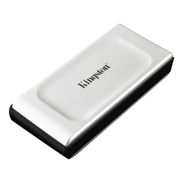 Disco Duro Externo Kingston Xs2000 2tb Ssd Rápido Plateado 2