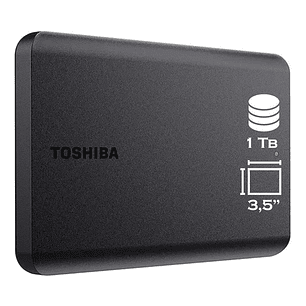 Externo 1TB Toshiba Canvio Basics Hdtb510xk3aa Canvio Basics Negro 