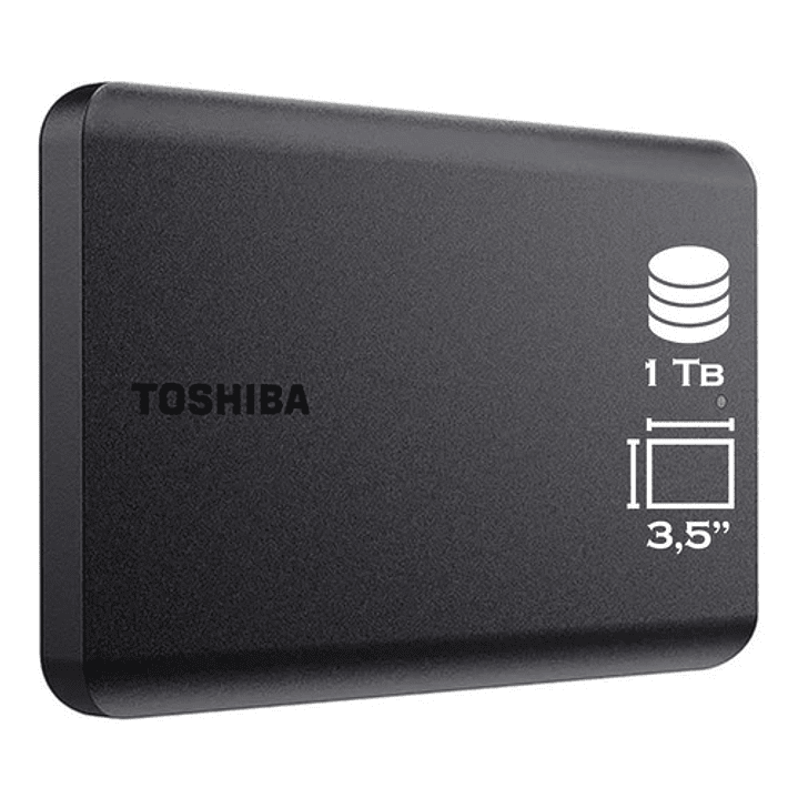 Externo 1TB Toshiba Canvio Basics Hdtb510xk3aa Canvio Basics Negro  1