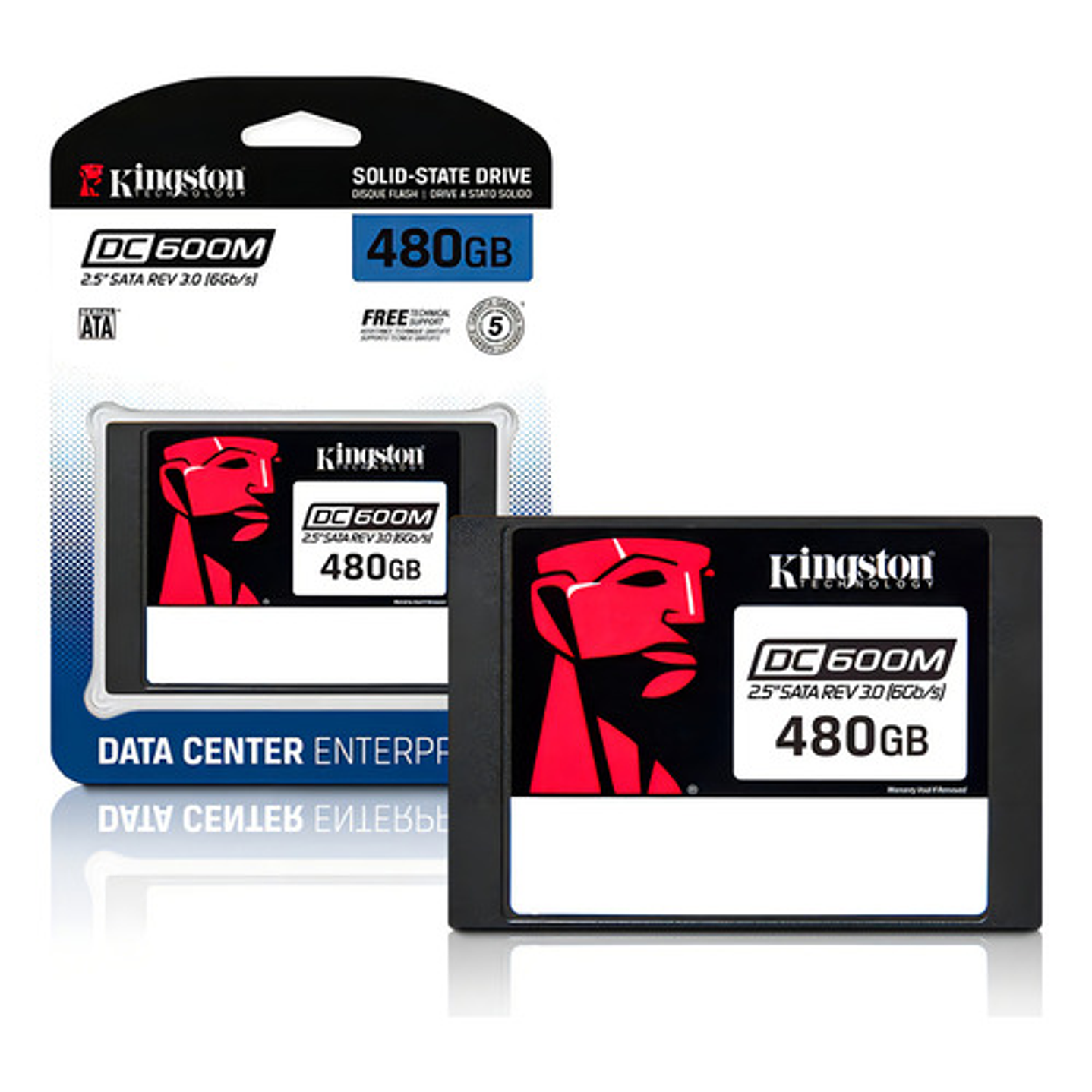 Disco Duro Ssd 480g Dc600m (mixed-use) 2.5 Enterprise Negro 4