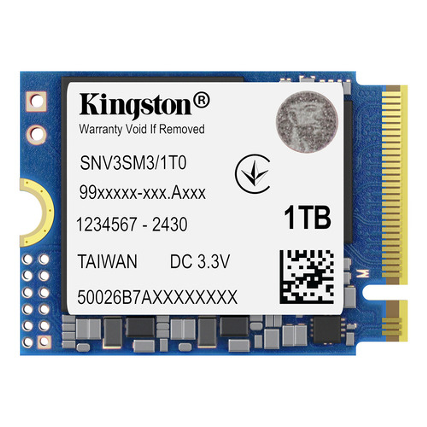 Ssd Kingston Nv3 1tb Nvme Pcie 4.0  2