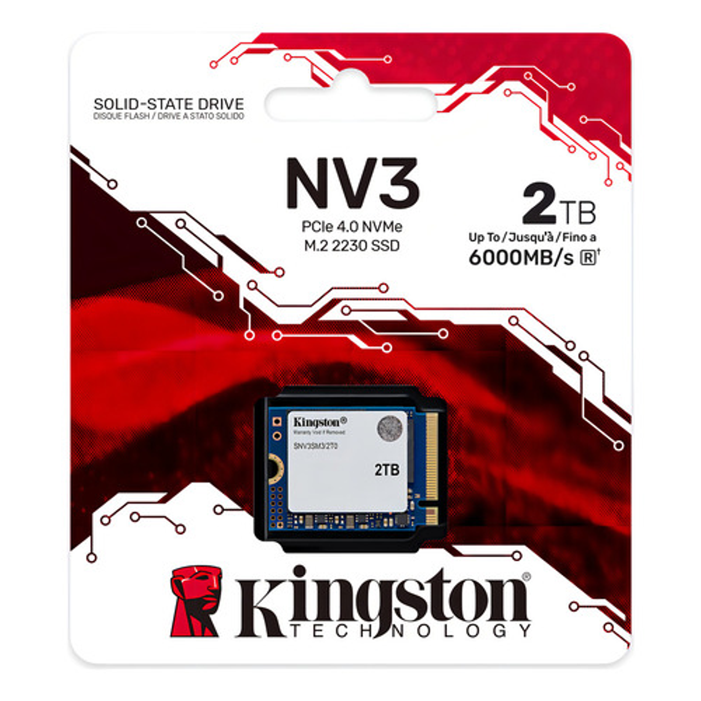 Kingston Nv3 Ssd 2tb Nvme Pcie 4.0 Blanco 1