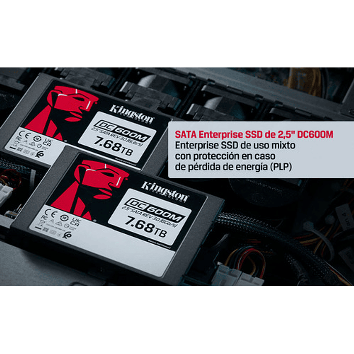 Kingston Ssd Dc600m 960gb Sata 2.5  Para Servidor 3