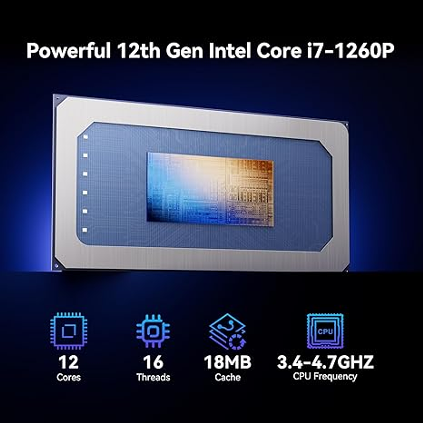Pc Mini Nuc Intel i7-1260P / 16GB RAM / 512 SSD / W11 PRO 4