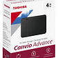 Externo Toshiba Canvio Advance Hdtca40x 4tb Negro Negro - Miniatura 3