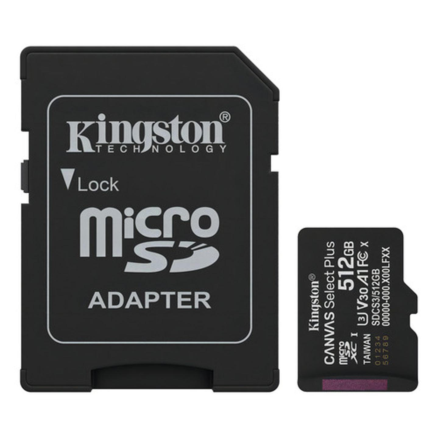Tarjeta Memoria Micro Sd Kingston Canvas Select Plus 512gb 2