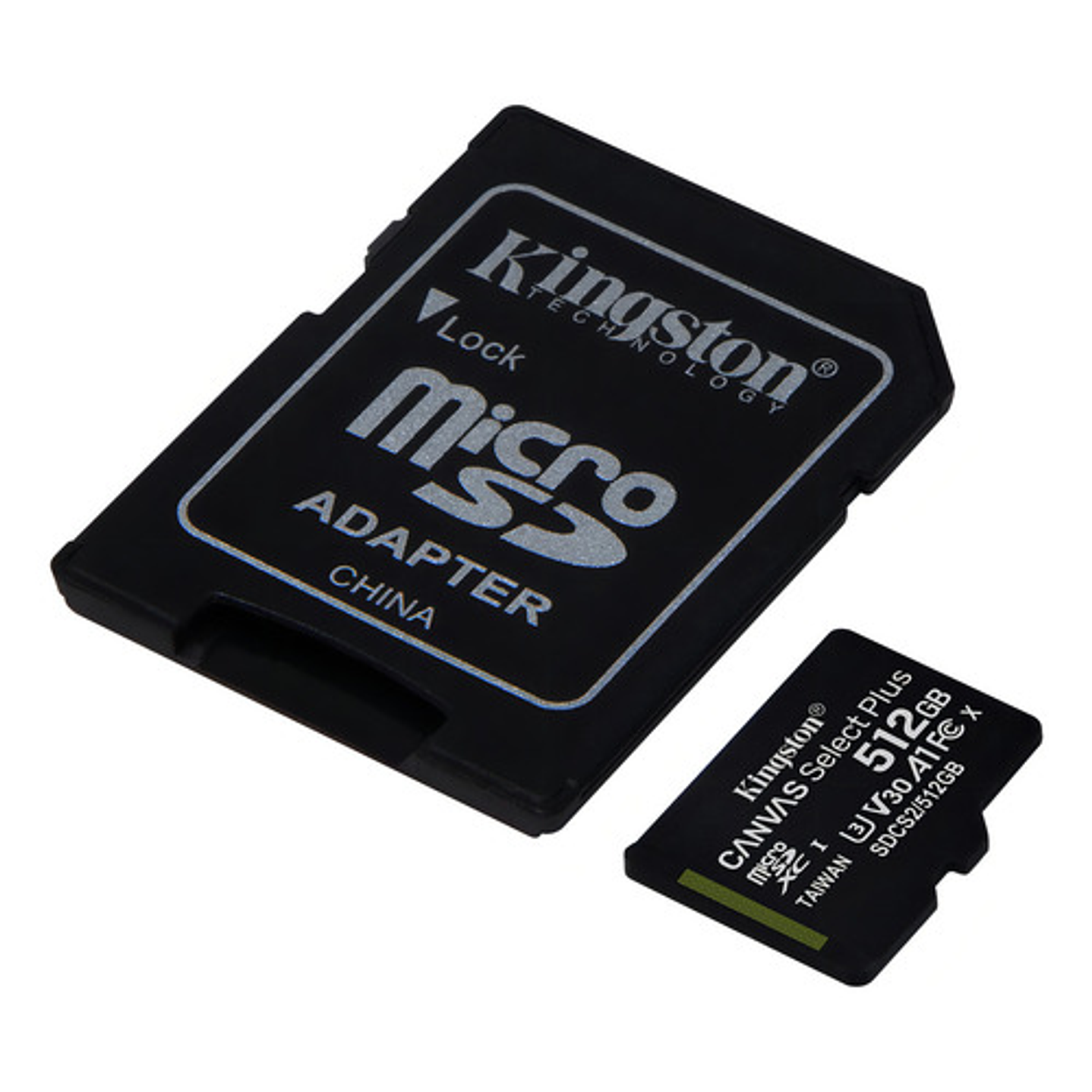 Tarjeta Memoria Micro Sd Kingston Canvas Select Plus 512gb 3