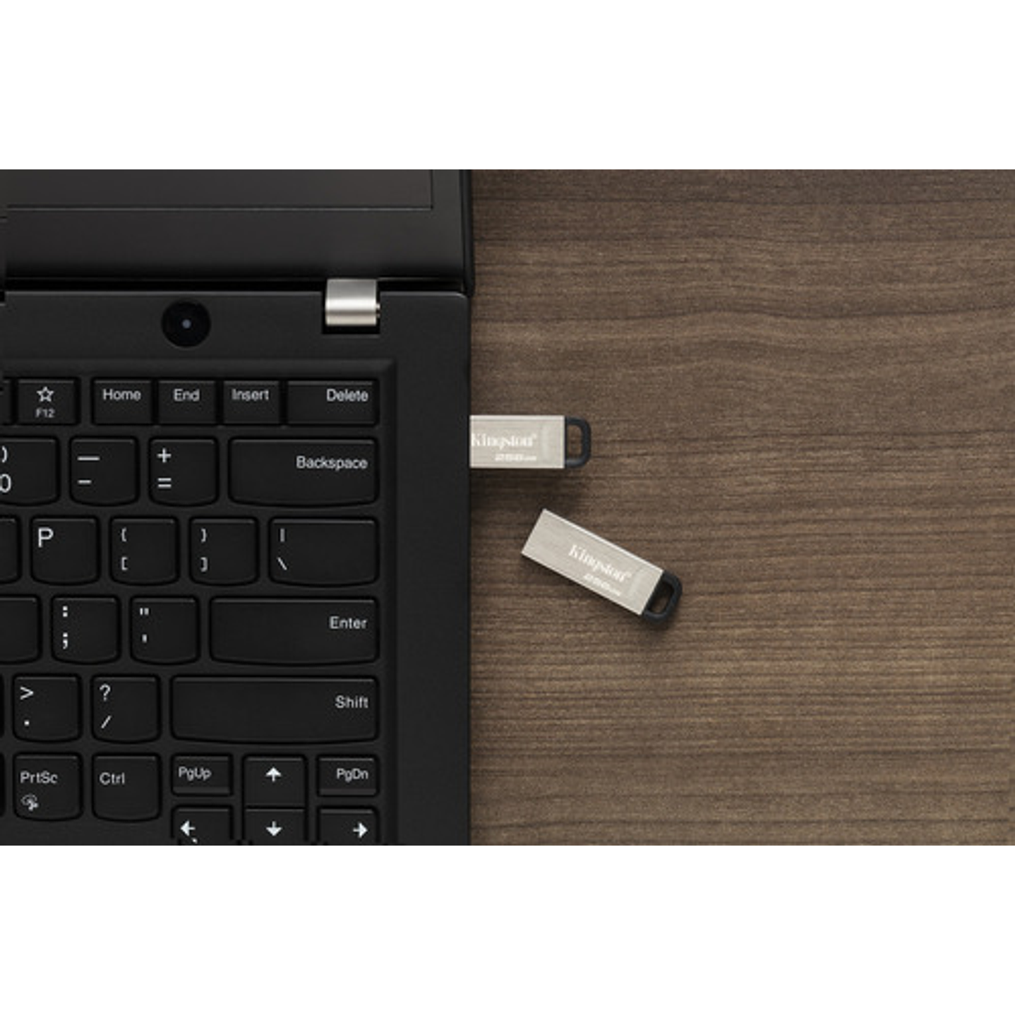 Pendrive Kingston Data Traveler Kyson 128gb Usb 3.2 Plateado 2