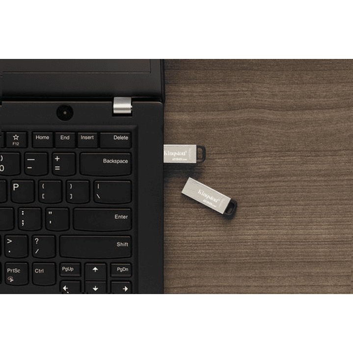 Pendrive Kingston Data Traveler Kyson 128gb Usb 3.2 Plateado 2