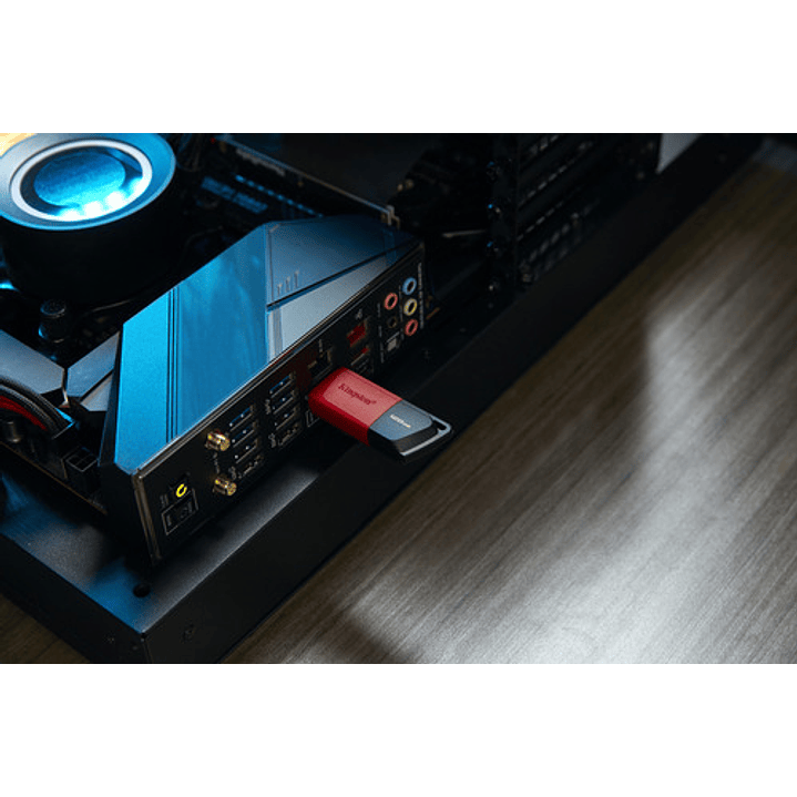 Pendrive Kingston Exodia M 128gb Usb 3.2 Gen 1 Rojo 2