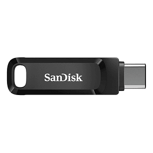 Pendrive Sandisk Ultra Dual Drive Go Usb Type-c 128 Gb Negro/plateado