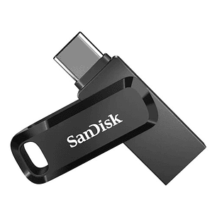 Pendrive Sandisk Ultra Dual Drive Go Usb Type-c 128 Gb Negro/plateado