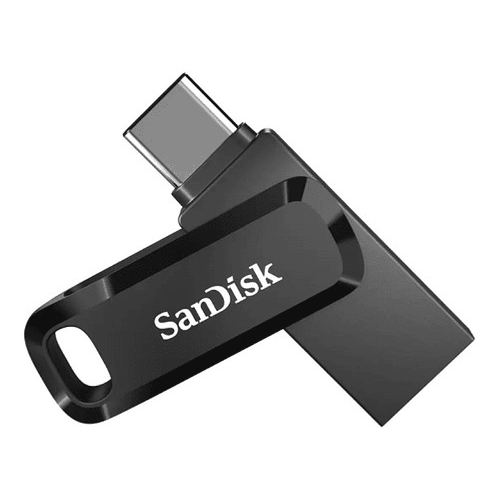 Pendrive Sandisk Ultra Dual Drive Go Usb Type-c 128 Gb Negro/plateado 2