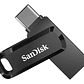 Pendrive Sandisk Ultra Dual Drive Go Usb Type-c 128 Gb Negro/plateado - Miniatura 2