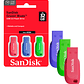 Triple Pack Pendrive Sandisk Cruzer Blade 32gb Usb 2.0  - Miniatura 1