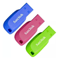 Triple Pack Pendrive Sandisk Cruzer Blade 32gb Usb 2.0  - Miniatura 5