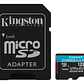 Tarjeta Kingston Canvas Go Plus 128gb Con Adaptador Sd - Miniatura 1