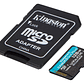 Tarjeta Kingston Canvas Go Plus 128gb Con Adaptador Sd - Miniatura 2