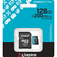 Tarjeta Kingston Canvas Go Plus 128gb Con Adaptador Sd - Miniatura 3
