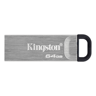 Kingston Usb 3.2 Gen 1 Pen Drive 64gb Metal Negro