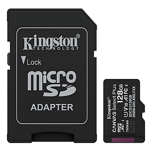 Kingston Micro Sd 128gb Canvas Select Plus Con Adaptadores
