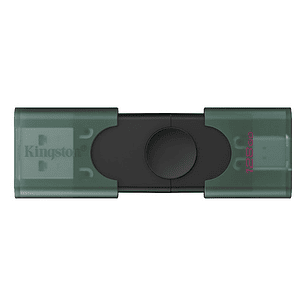 Kingston Datatraveler Duo 128gb Usb-a Y Usb-c 3.2 Gen1 Negro