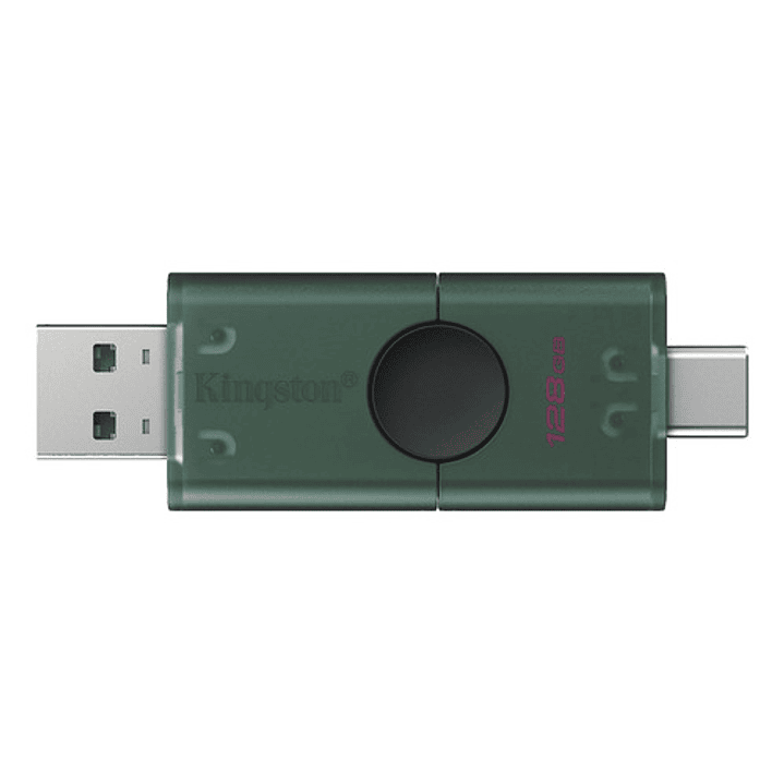Kingston Datatraveler Duo 128gb Usb-a Y Usb-c 3.2 Gen1 Negro 2