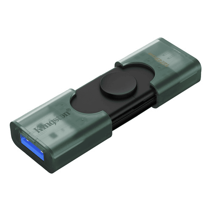 Kingston Datatraveler Duo 128gb Usb-a Y Usb-c 3.2 Gen1 Negro 3