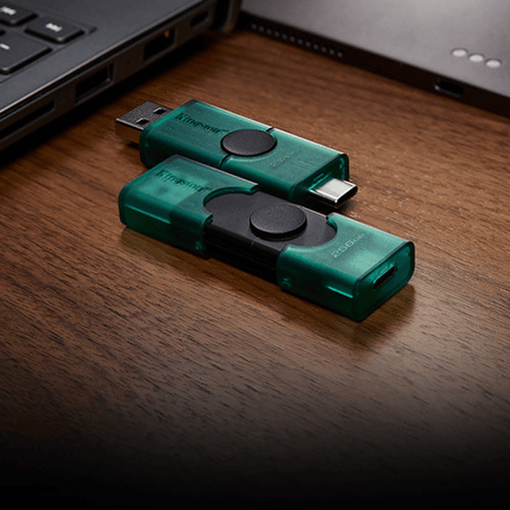 Kingston Datatraveler Duo 128gb Usb-a Y Usb-c 3.2 Gen1 Negro 4