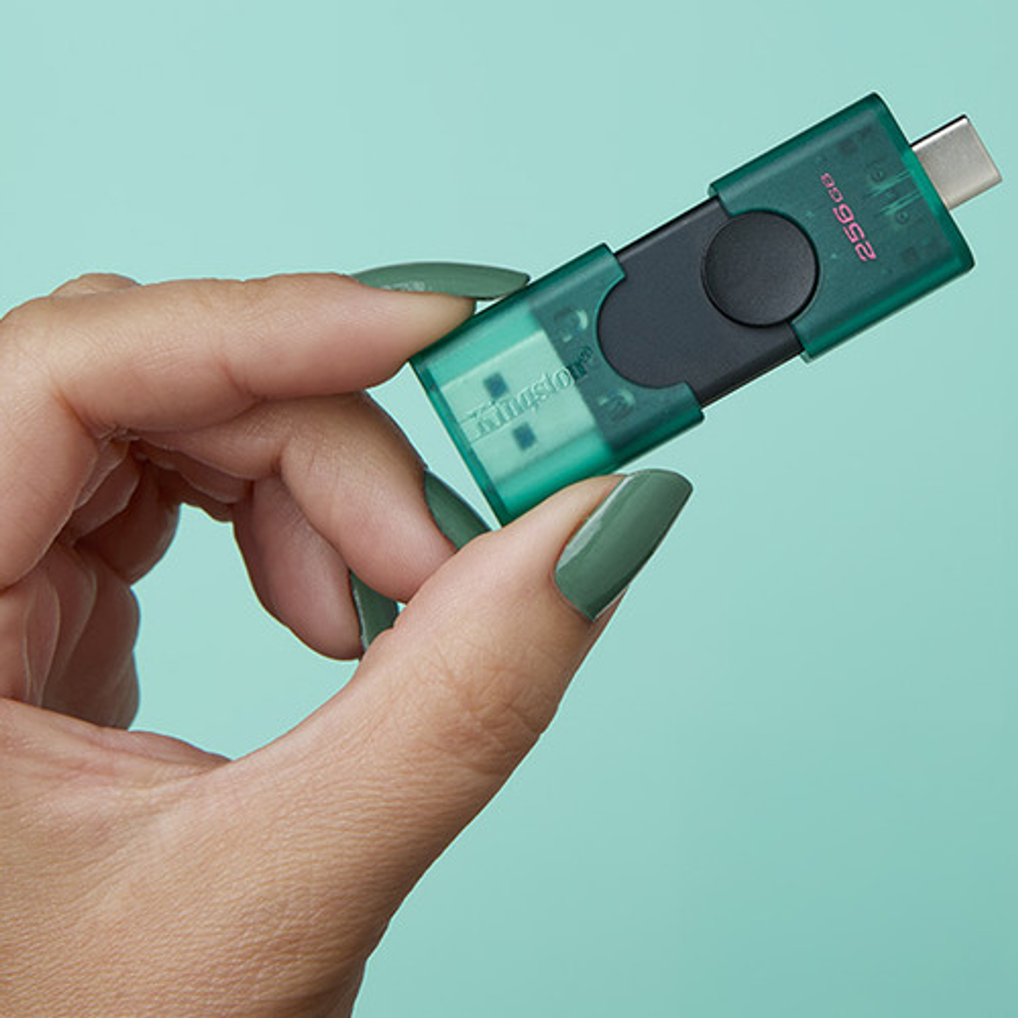 Kingston Datatraveler Duo 128gb Usb-a Y Usb-c 3.2 Gen1 Negro 5