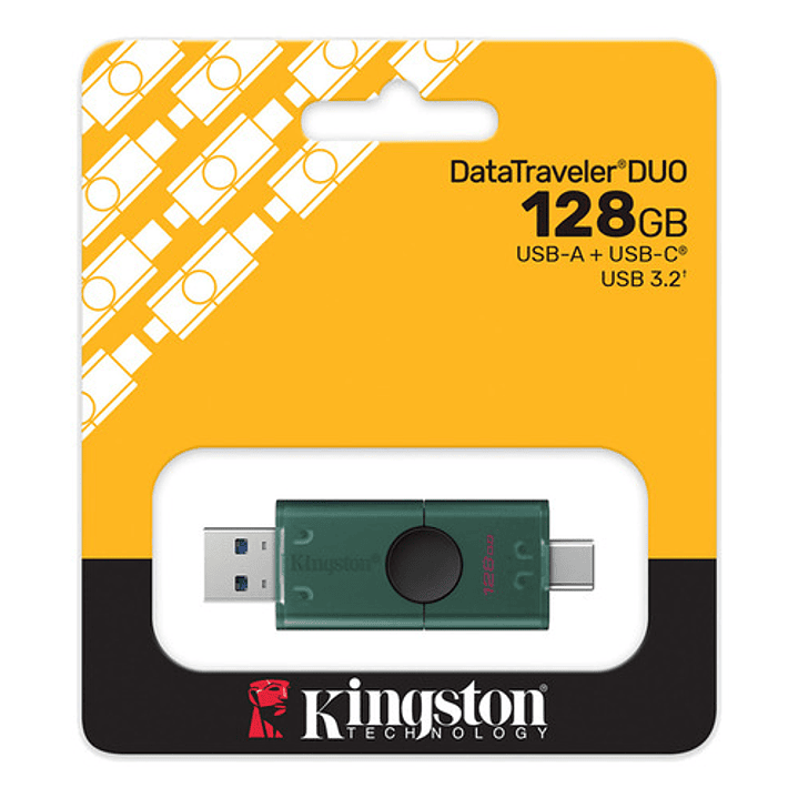 Kingston Datatraveler Duo 128gb Usb-a Y Usb-c 3.2 Gen1 Negro 7
