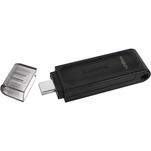 Pendrive Usb Tipo-c Kingston 128gb 3.2 Datatraveler 70 
