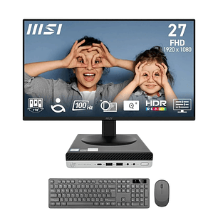 Kit Avanzado: Pc Mini HP Elitedesk 600 g5 16 GB/ 480 SSD + Monitor 27