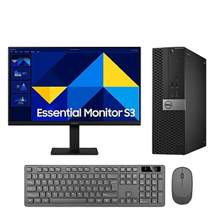 Computador i5 + Monitor Nuevo FHD 22 pulg  - PC i5 Dell Optiplex  I5-8400T | 8gb | 240 SSD | W11 PRO